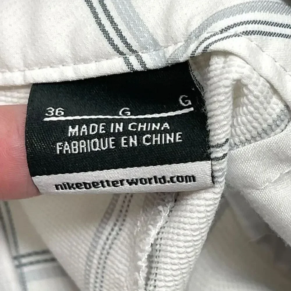 Nike white black